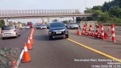 Tol Japek Padat Pagi Ini, Contraflow Diberlakukan di KM 55 hingga 65 