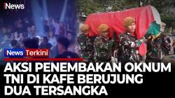 Tragis! Prajurit TNI Tewas Ditembak Rekannya di THM Palembang, Pelaku Ditangkap Kurang dari 24 Jam