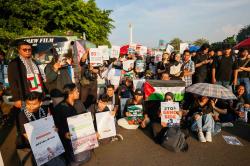 Aksi Kamisan ke-908 Soroti Isu HAM dan Solidaritas Gaza