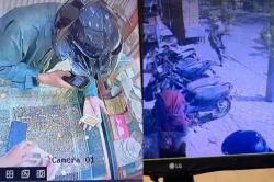 Terekam CCTV! Pria Pakai Helm Curi Emas Senilai Rp400 Juta dalam Toko di Medan<