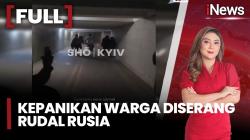 Kyiv Membara! Rusia Hujani Ukraina dengan 600 Drone dan 90 Rudal Balistik, Warga Panik Berhamburan