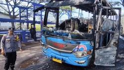 Kronologi Bus Coyo Terbakar di Pantura Cirebon, Berawal dari Korlseting AC<