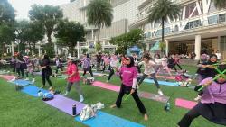 Peserta Antusias Ikuti Olahraga Pound Fit X MusicZone, Jadi Alternatif Stress Relief 