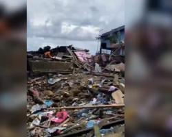 Ledakan Bom Sisa Perang Dunia II di Biak Numfor Rusak 12 Rumah dan Gereja, 5 Tewas 19 Luka<