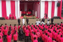 Hari Lahir Pancasila, PDIP Gelar Upacara Pengibaran Bendera Merah Putih Dipimpin Hasto