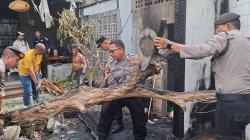 Kebakaran Kedai Kopi di Labuhanbatu, Dipicu Kebocoran Tabung Gas<