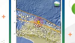 Gempa M5,4 Guncang Sarmi Papua Pagi Ini, Tak Berpotensi Tsunami