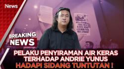 4 Prajurit TNI Jalani Sidang Tuntutan Kasus Penyiraman Air Keras Aktivis KontraS Andrie Yunus