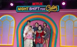 Gemat Adu Peran dengan Shenina Cinnamon di Serial Netflix Night Shift for Cuties