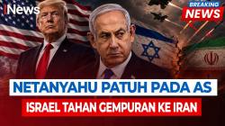 Netanyahu Turuti Permintaan Trump! Israel Hentikan Serangan ke Iran, Lebanon Tetap Dibombardir
