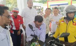 Driver Ojol di Kendari Apresiasi Program BBM Pertamax Gratis dari Perindo Sultra<