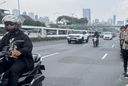 Ada Demo di DPR RI, Arus Lalin di Gatot Subroto Masih Ramai Lancar