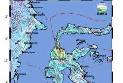 Update Gempa M 6,7 Guncang Palu Sulteng, Getaran Kuat Dirasakan di 12 Daerah 