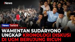 Diskusi di UGM Berakhir Ricuh, Wamentan Sudaryono Buka Suara