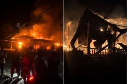Massa Bakar Kantor dan Mes Perusahaan Sawit di Labura usai Warga Tewas Diduga Dianiaya<