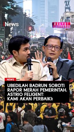Ubedilah Badrun Soroti Rapor Merah Pemerintah, Astrio Feligent: Kami Akan Perbaiki!