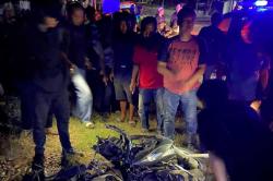 Kecelakaan 3 Pengendara Motor Berboncengan Tewas Tertabrak Kereta Api di Kebumen
