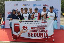 PT MNC Vision Networks Tbk Berpartisipasi dalam Jalan Sehat Hari Donor Darah Sedunia 2026 di Monas