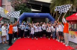 Jalan Santai HUT ke-4 Hotel Aruss Libatkan Ratusan Peserta dan Aksi Simbolis Unik