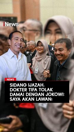 Sidang Ijazah Jokowi, Dokter Tifa Tolak Berdamai: Saya Akan Lawan