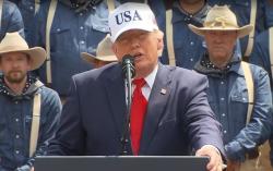 Pidato Kemerdekaan Ke-250 AS, Trump: Militer yang Kita Terkuat, Menang 2 Perang Dunia!