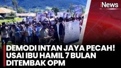 Ibu Hamil Tewas Ditembak KKB di Intan Jaya Papua Tengah