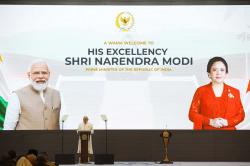 PM India Narendra Modi Sampaikan Pidato Kenegaraan di DPR RI