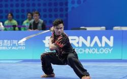 Atlet Wushu Seraf Naro Siregar Sabet Emas untuk Indonesia di IWUF 4th Taolu World Cup 2026