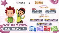 MNC Animation Hadirkan ENTONG & KIKO di Event FOMBEX 2026 ICE BSD