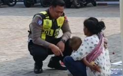 Viral! Ibu asal Probolinggo Nekat Bawa 2 Balita Ngemis dan Tidur di SPBU Sidoarjo