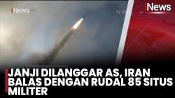 Iran Balas Serangan AS, Gempur Pangkalan di Bahrain-Kuwait dan Klaim Tembak Jatuh Drone MQ-9