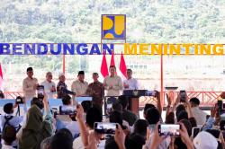 Prabowo Resmikan 5 Bendungan, AHY: Perkuat Langkah Menuju Swasembada Pangan, Air dan Energi