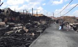 Kebakaran di Pahandut Palangka Raya, 146 Jiwa Mengungsi Kehilangan Tempat Tinggal