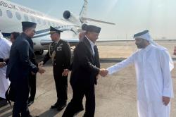 Diutus Prabowo, Menko Polkam Tiba di Qatar untuk Sampaikan Belasungkawa Wafatnya Sheikh Hamad