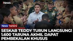 3 Jam Penuh Inspirasi, Seskab Teddy Sampaikan Nilai Kepemimpinan kepada 1.600 Taruna di Akmil Magelang