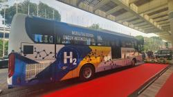 Bus Hidrogen-Diesel Perdana Diluncurkan, Siap Mengaspal di Jalan