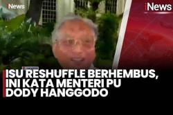 Menteri PU Dody Hanggodo Tertawa Tanggapi Isu Kena Reshuffle: Ampun Bos