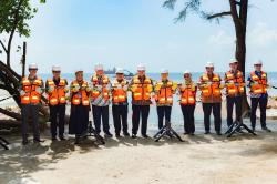 TelkomGroup bersama NDP dan BW Digital Lakukan Pendaratan Kabel Bawah Laut NCC