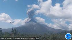 Gunung Lewotobi Laki-laki Kembali Erupsi, Warga Diminta Jauhi Radius 5 Km