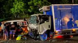 Kecelakaan Beruntun di Balikpapan, Truk Rem Blong Tabrak Antrean Kendaraan