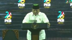 Prabowo Terharu Kader PKB Pakai Kaus Prabowonomics: Tak Pantas Pakai Nama Saya di Situ