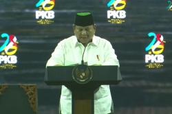 Kelakar Prabowo di Harlah PKB: Katanya MBG Singkatan Mas Bahlil Ganteng, Bisa Aja Lo