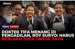 Sidang Dokter Tifa Kasus Ijazah Jokowi Disetop, Roy Suryo: Putusannya Harus Berlaku untuk Saya