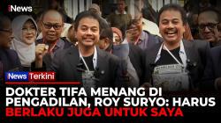 Eksepsi Dokter Tifa Dikabulkan, Roy Suryo: Bisa Jadi Yurisprudensi untuk Kasus Saya