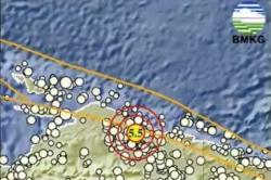 Gempa Hari Ini Magnitudo 5,5 Guncang Sarmi Papua