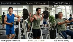 Jangan Tunggu Tua, Massa Otot Mulai Menurun sejak Usia 20-an