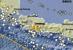 Gempa Hari Ini Guncang Bandung Berpusat di Darat, Cek Magnitudonya!