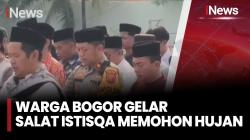 Dampak Kemarau Panjang, Warga Tenjo Bogor Ikhtiar Salat Istisqa di Ponpes