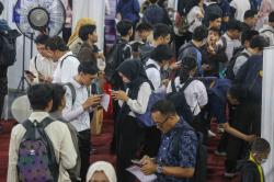 Ribuan Pencari Kerja Padati Jakarta Timur Career Fest 2026