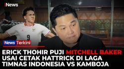 Hattrick ke Gawang Kamboja, Mitchell Baker Jadi Harapan Baru Lini Depan Timnas Indonesia 